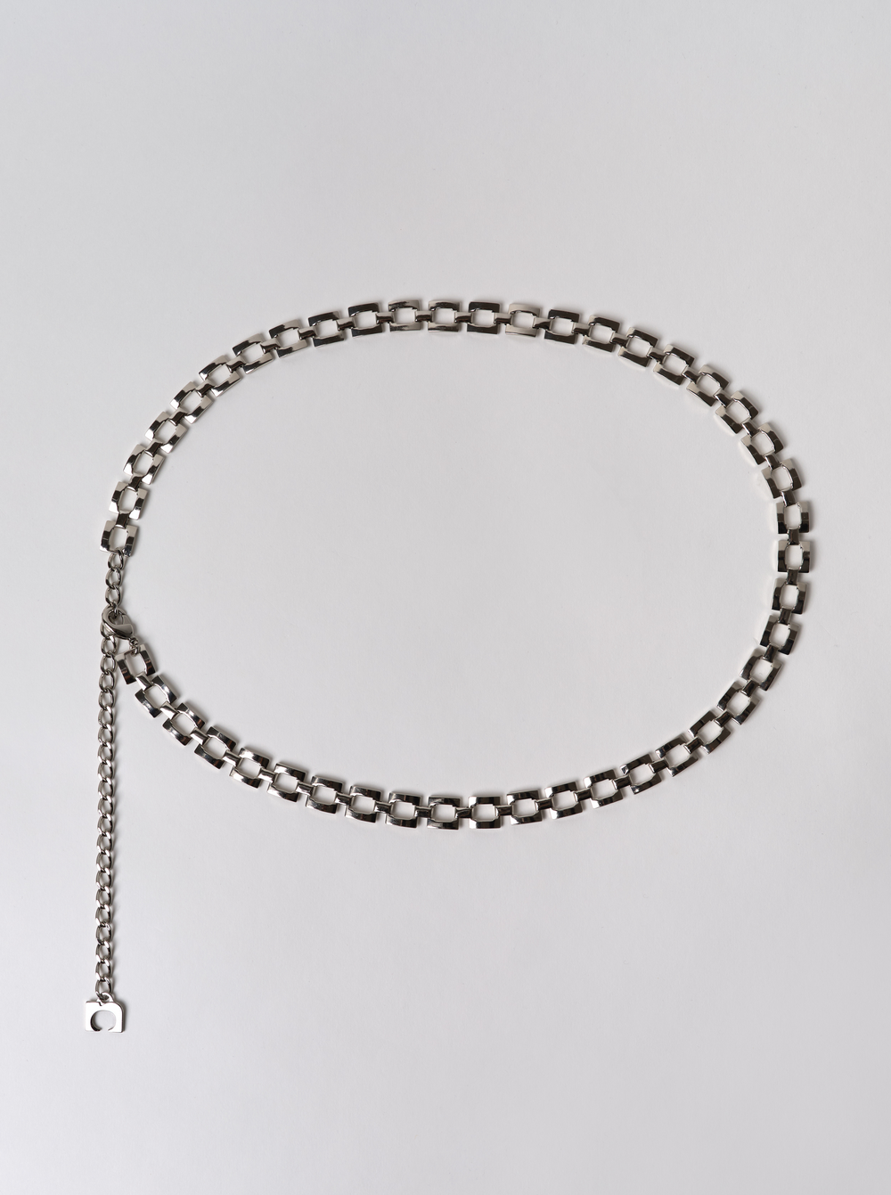 Ceinture Graphic Belt Silver