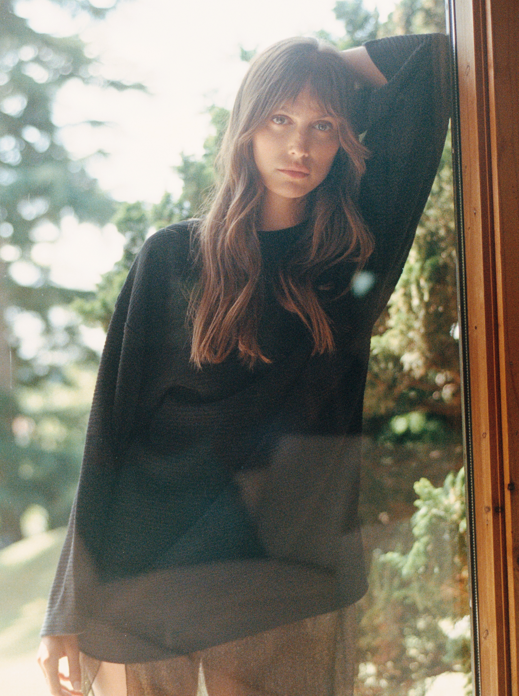Robe pull night knit texturée