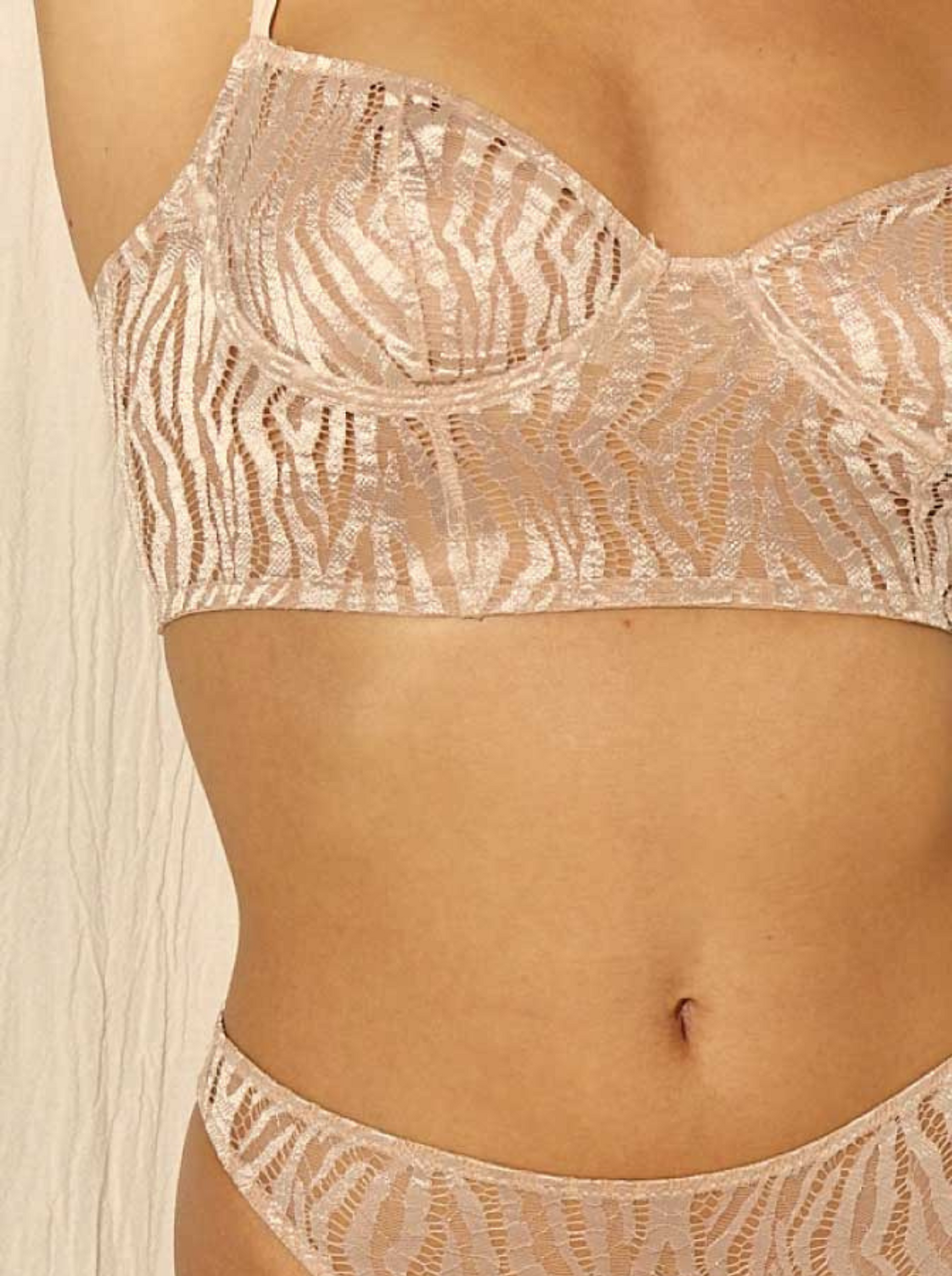 Bustier Pearly Zebra