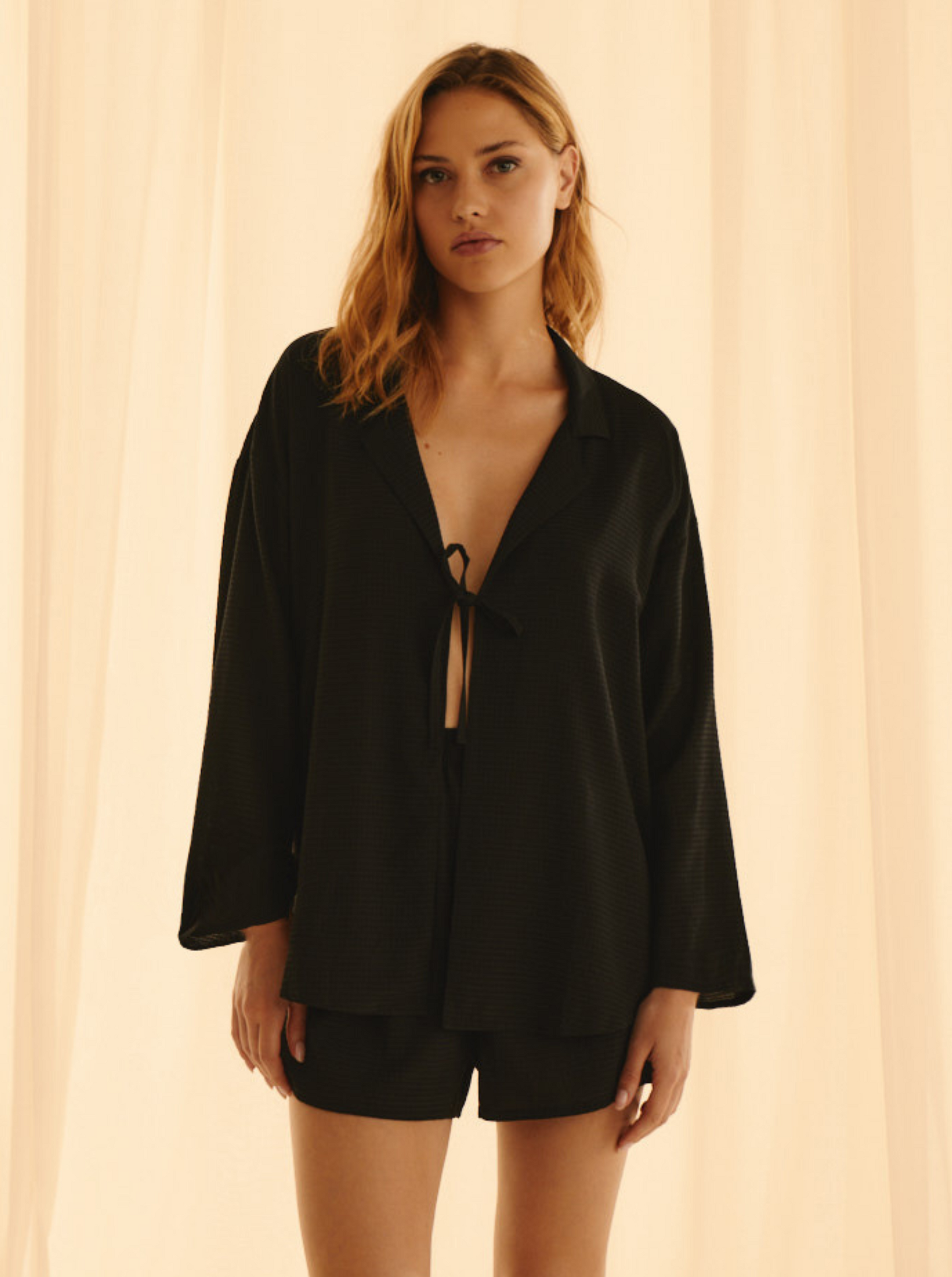 Chemise Little Black Squares