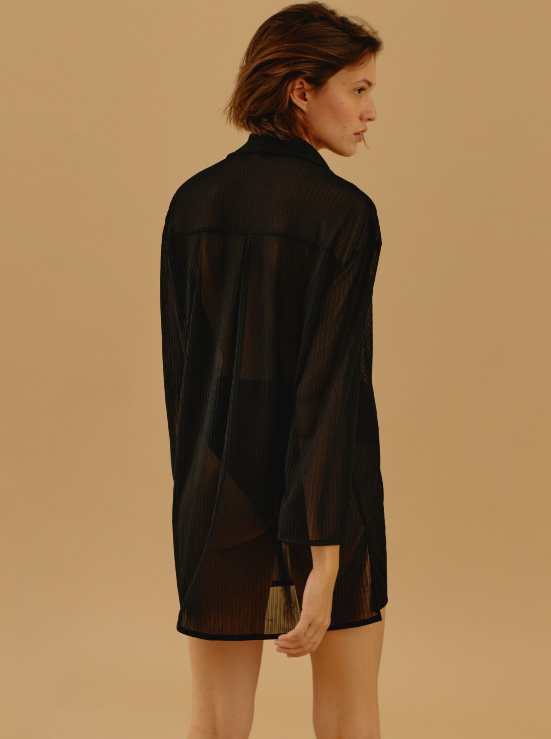 Robe Chemise Shadow Stripes