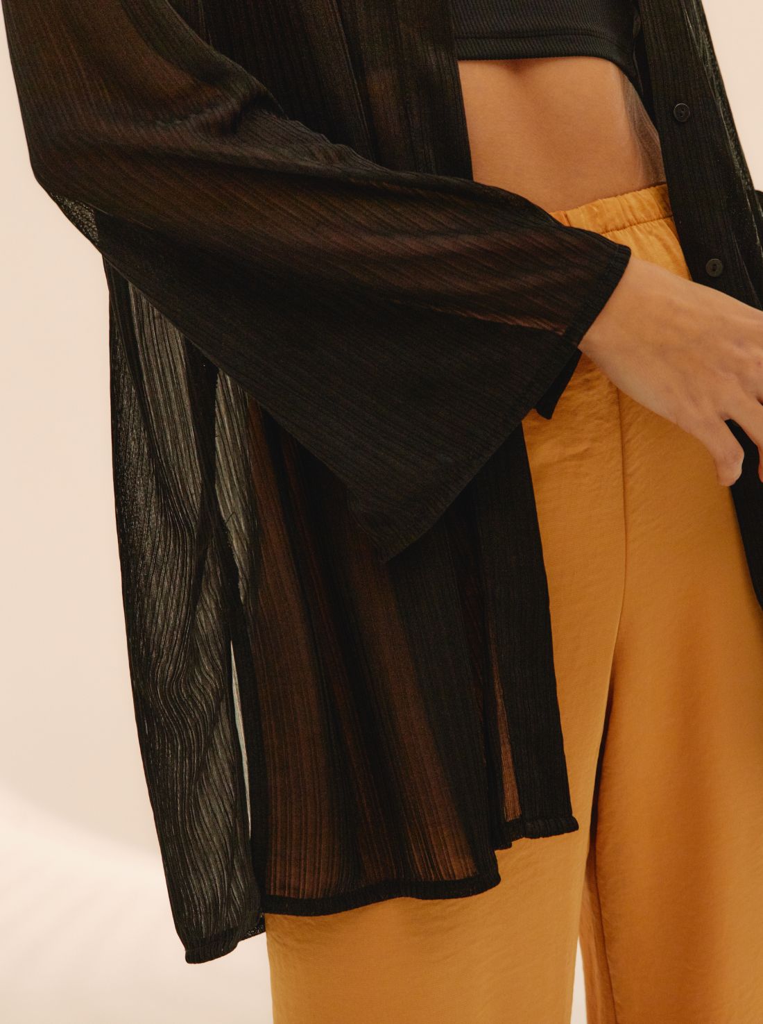 Robe Chemise Shadow Stripes