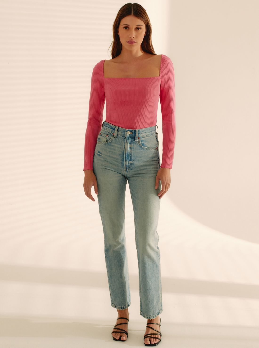 Top Square Soft Pink