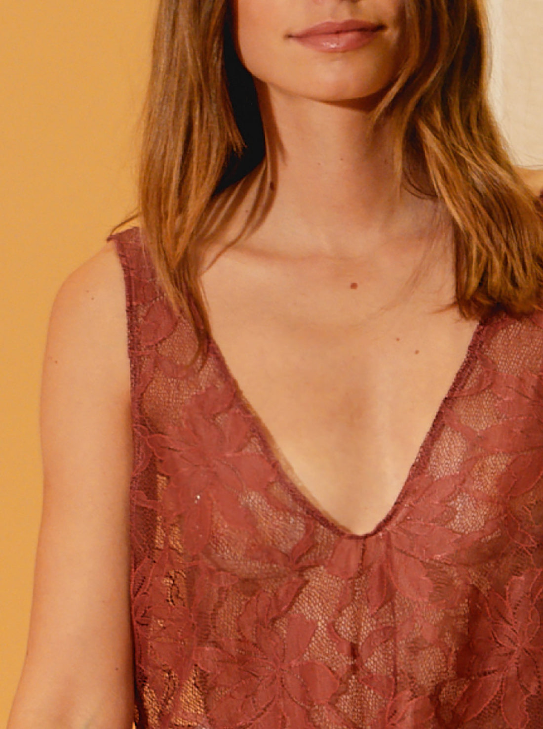 Top Blush Lace