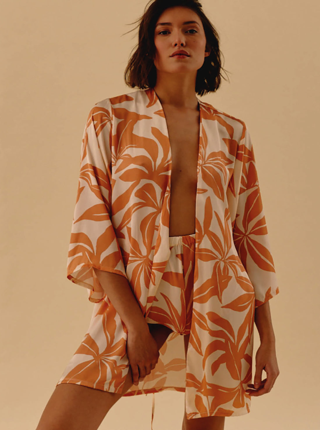 Kimono Sunset Palm