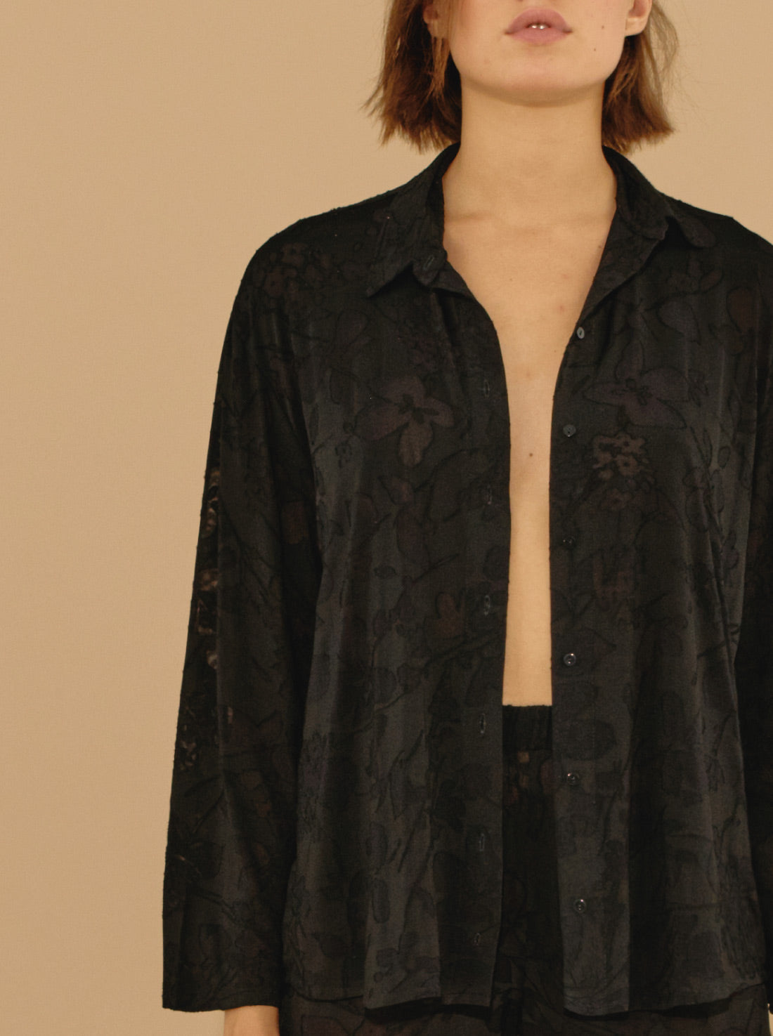 Chemise Shadow Flowers