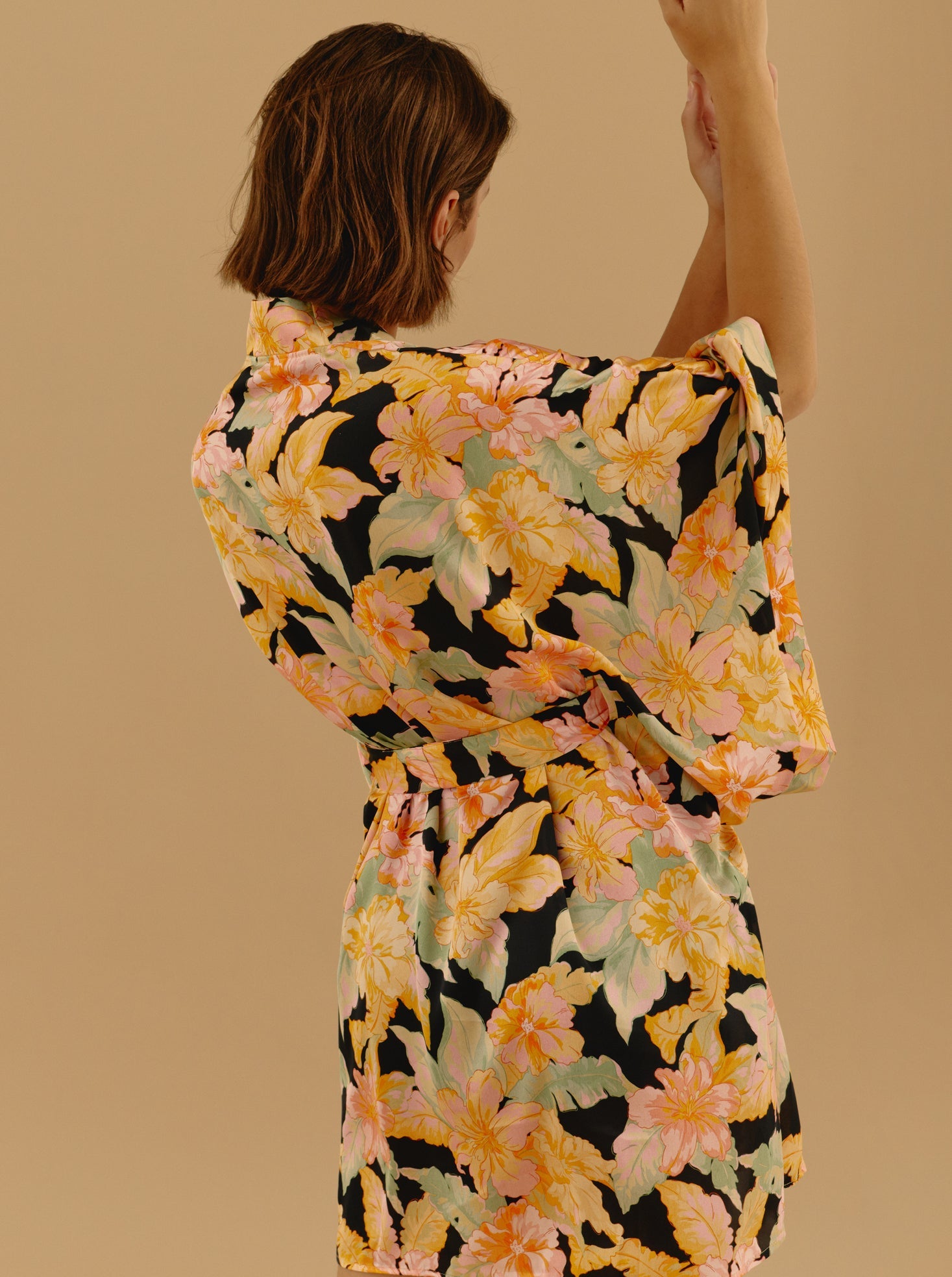 Kimono Long Hibiscus