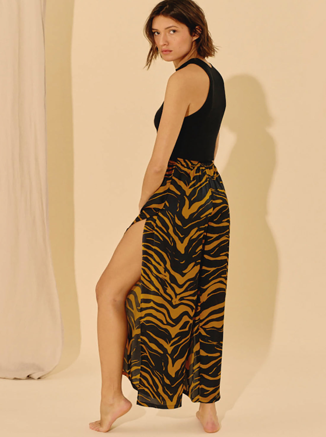 Pantalon Slit Hot Tiger