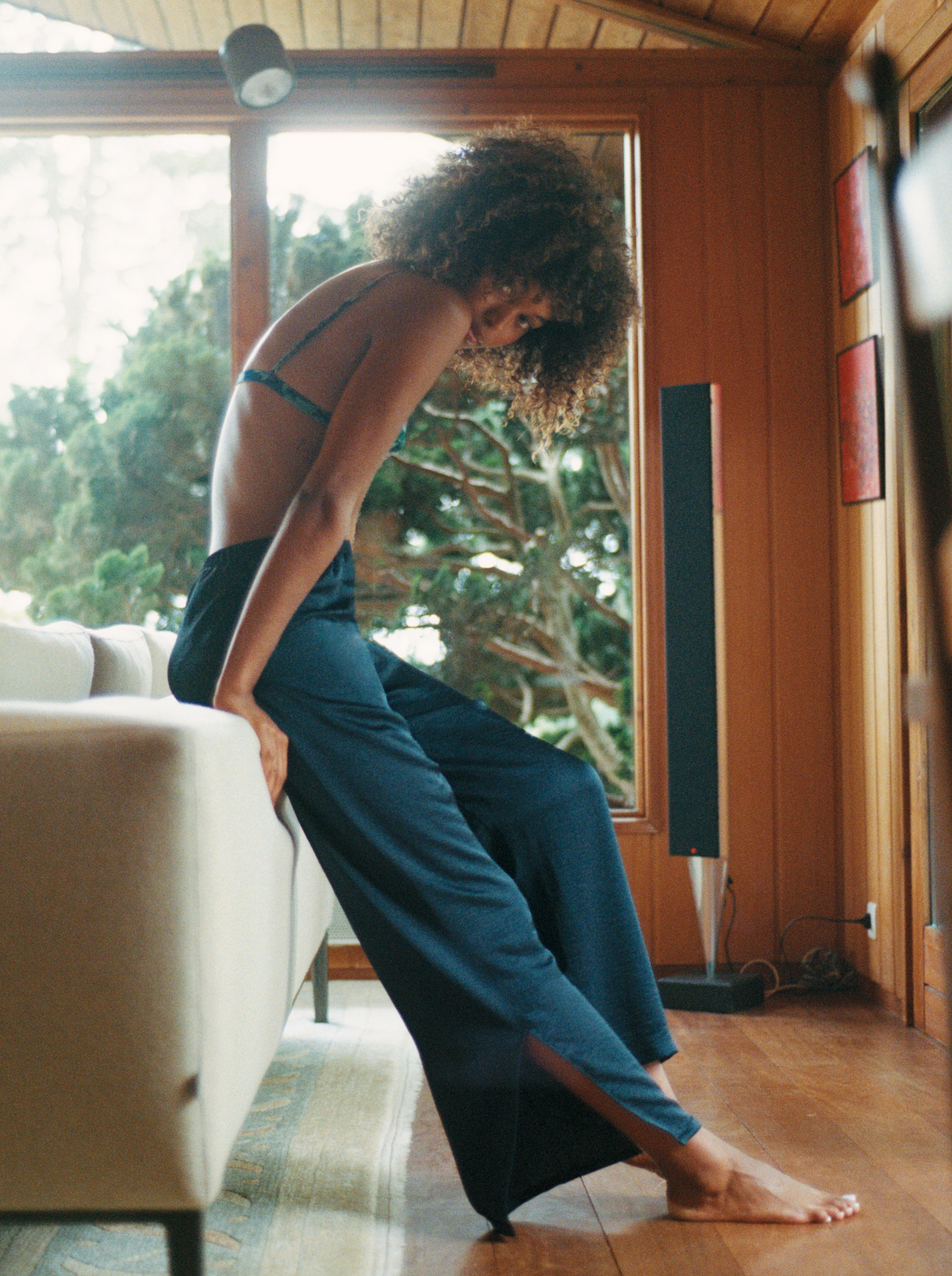 Pantalon Silky Navy