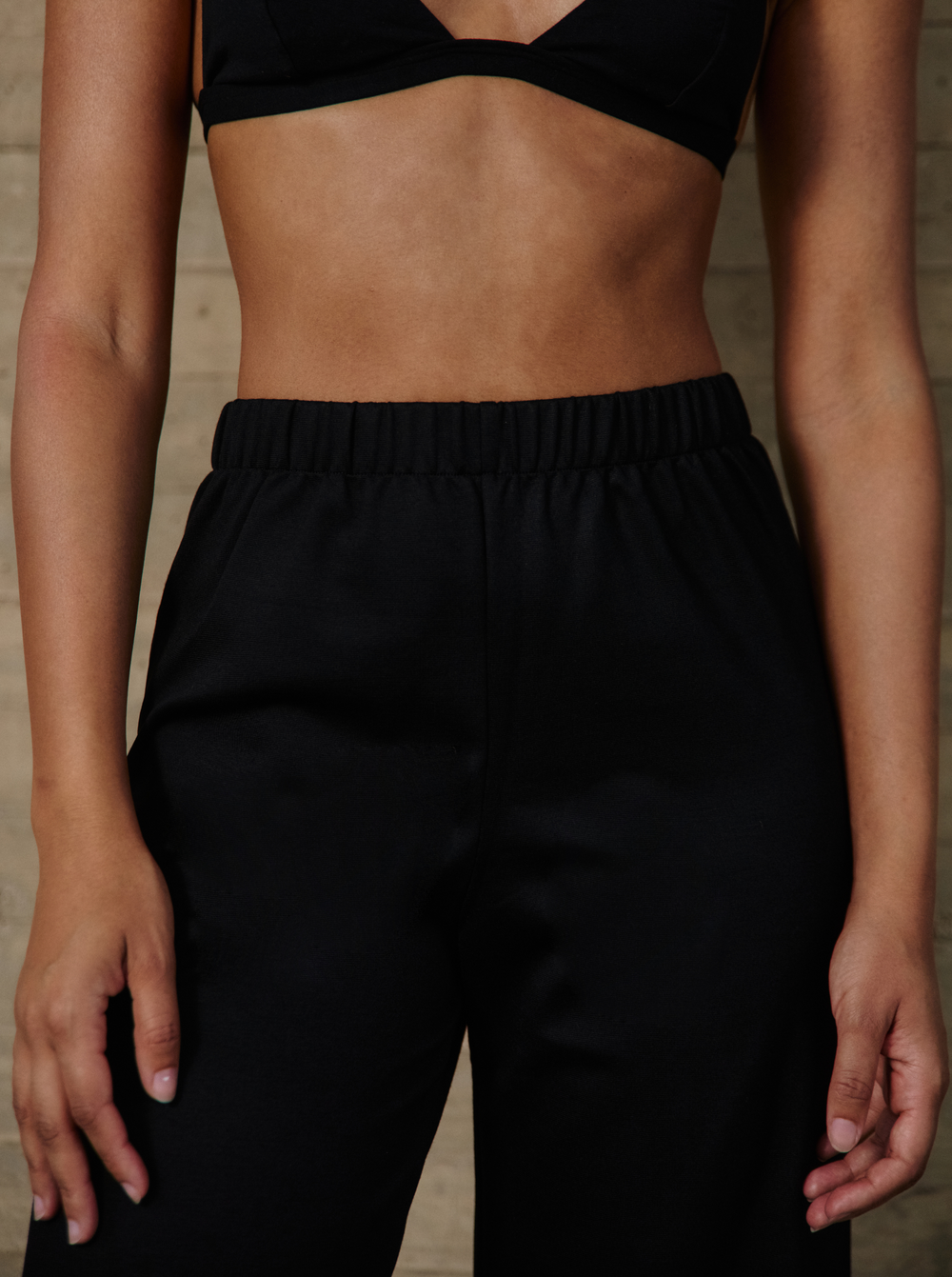 Easy Black Pants