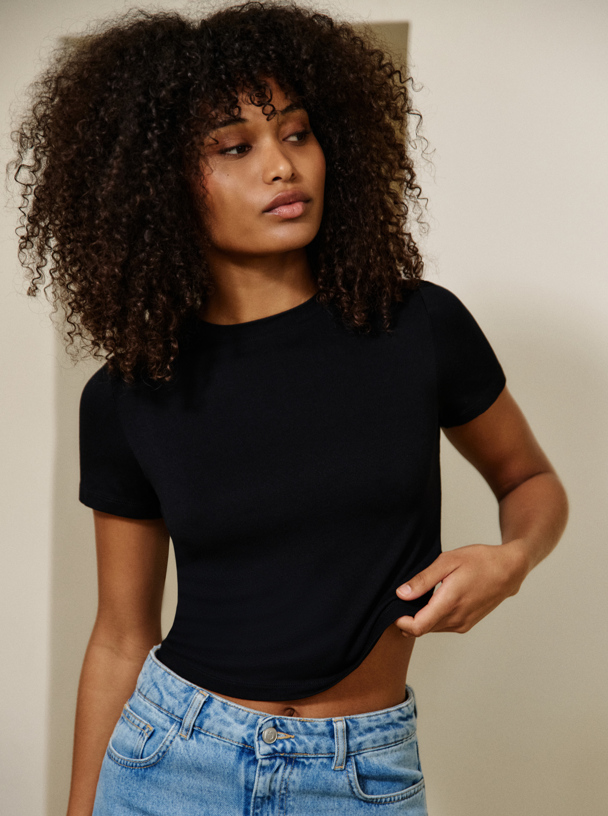 Tee-Shirt New Deep Black | NOO