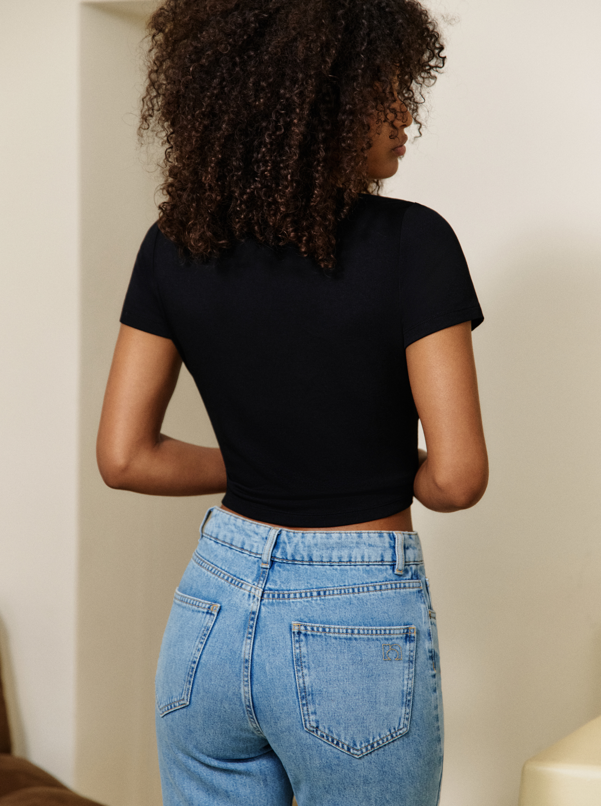 Tee-Shirt New Deep Black | NOO