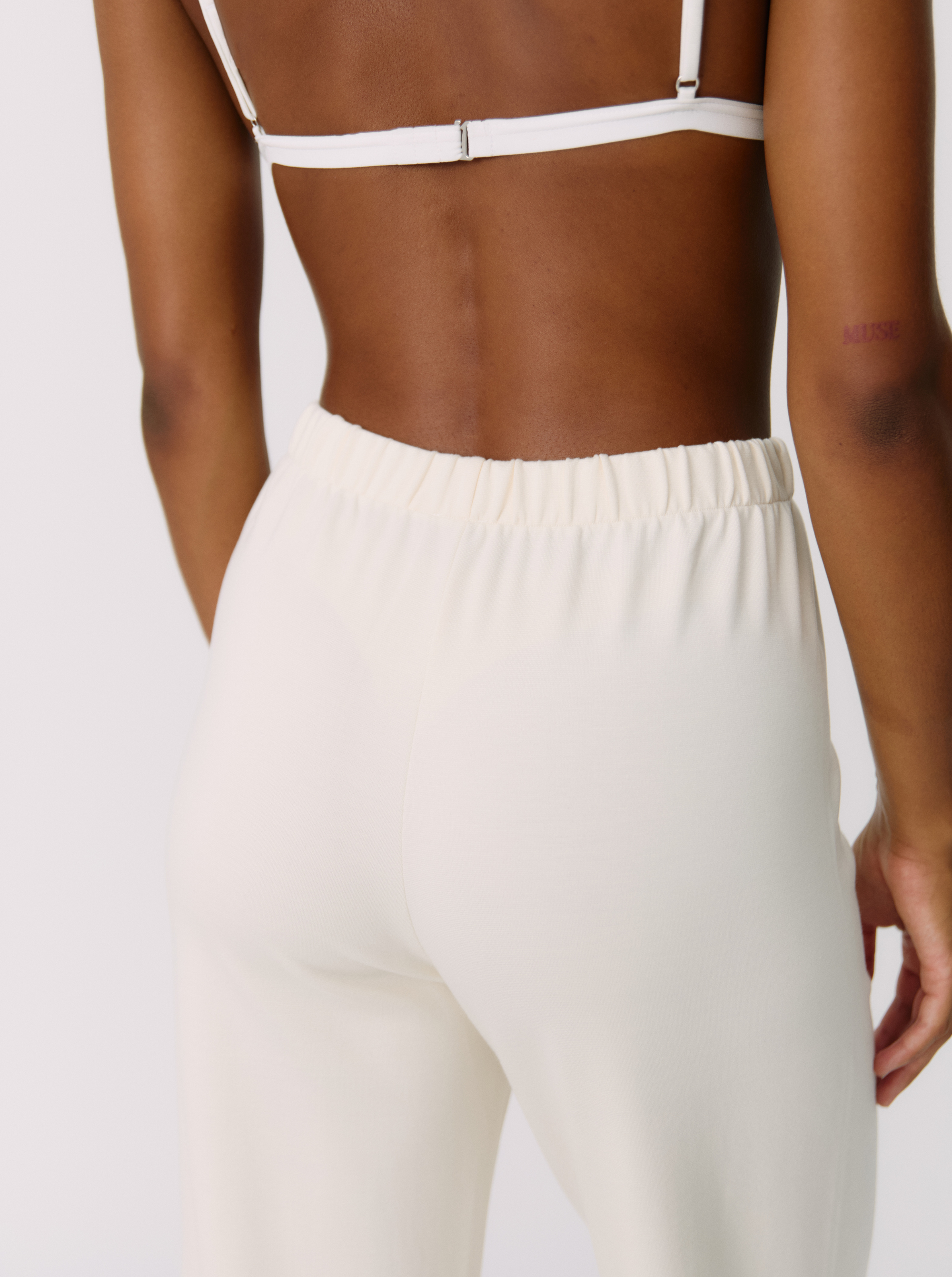 Pantalon Easy Off White blanc