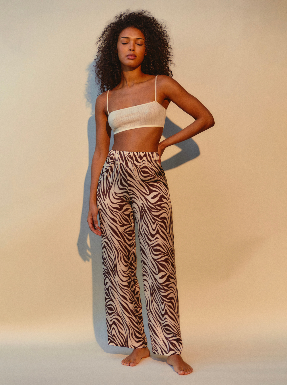 Brassière Soft Knit Beige