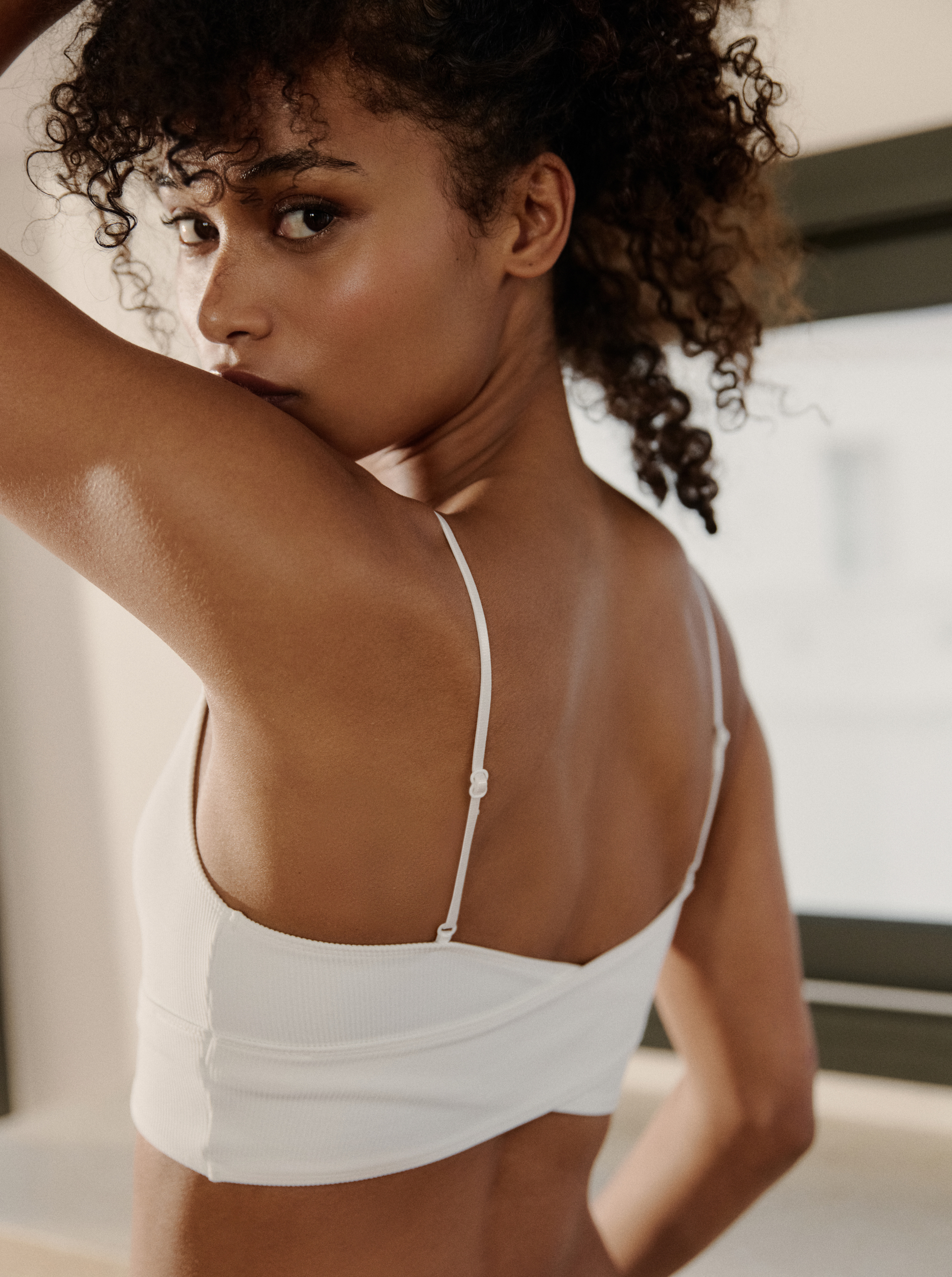 Brassière Crossed White | Prêt-à-porter | NOO