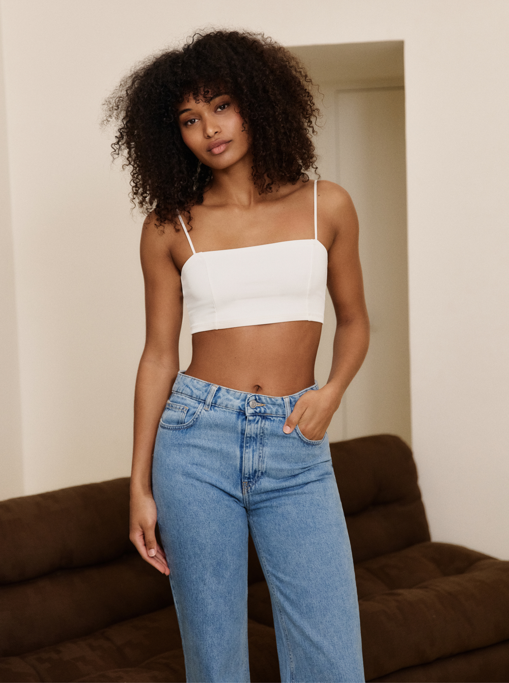Brassière Straight White | Prêt-à-porter | NOO