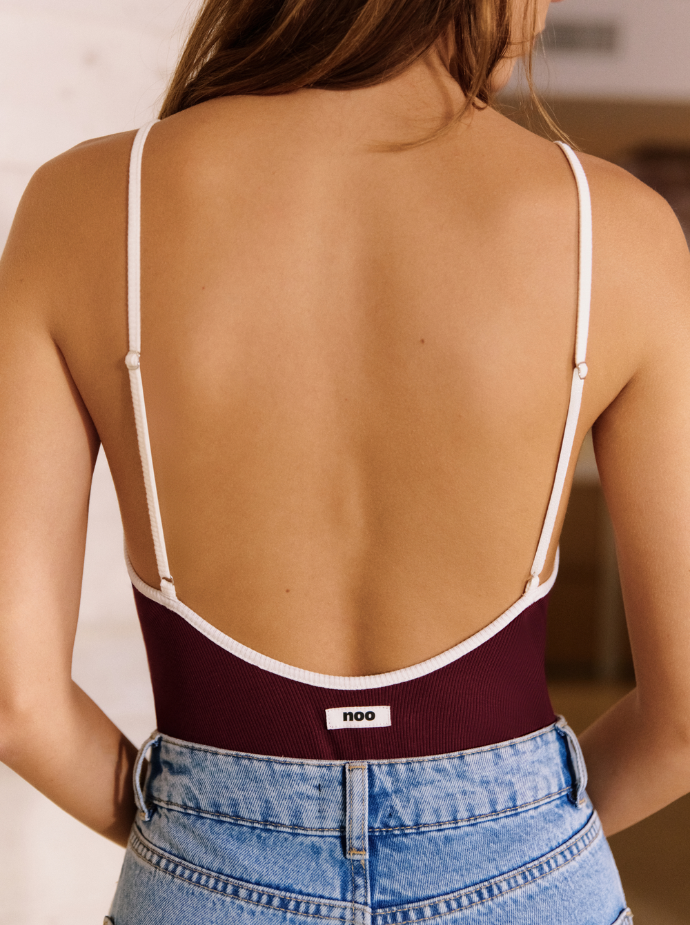Body Burgundy Rib | Prêt-à-porter | NOO