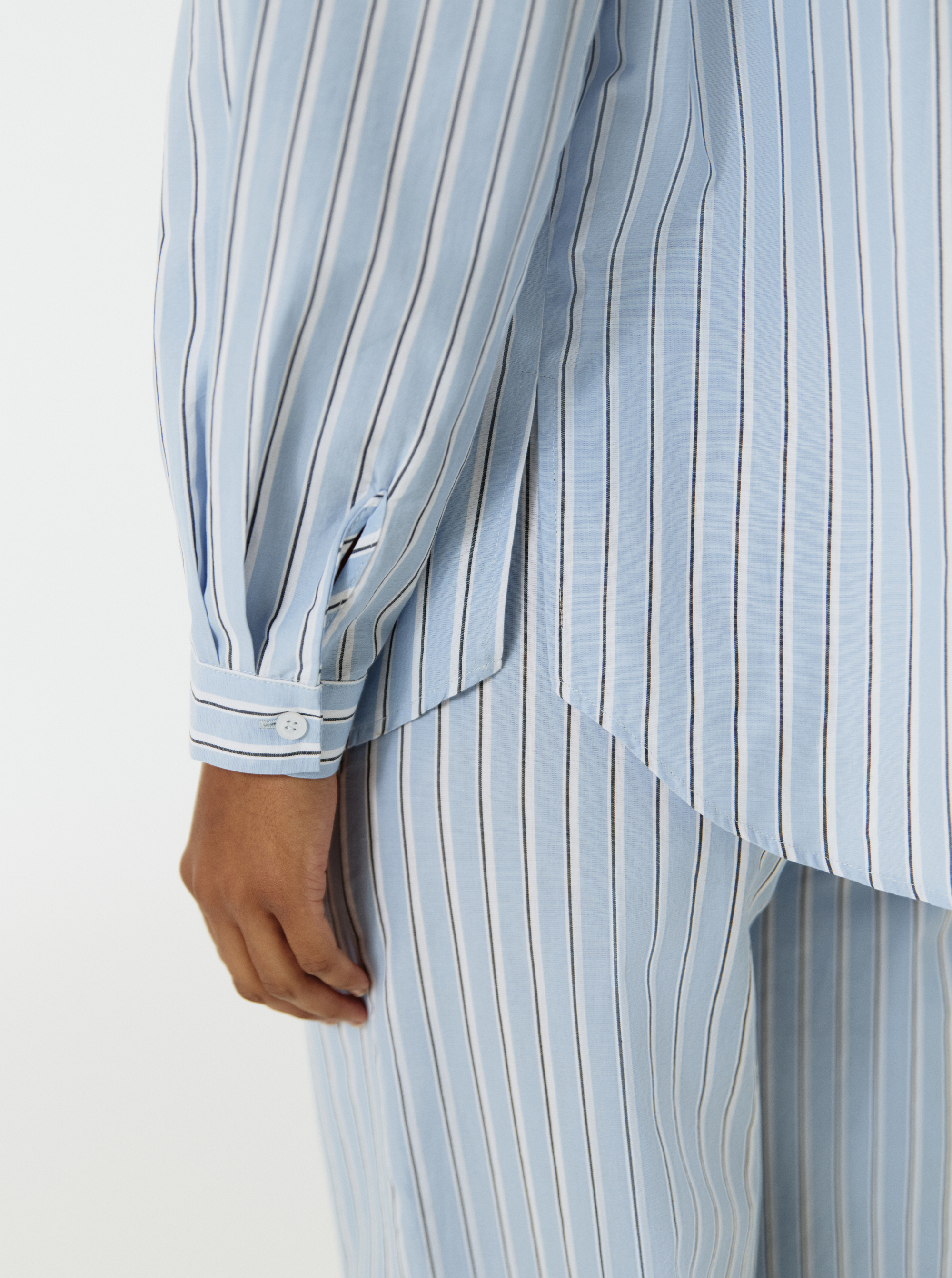 Chemise Blue Stripes | Homewear | Noo