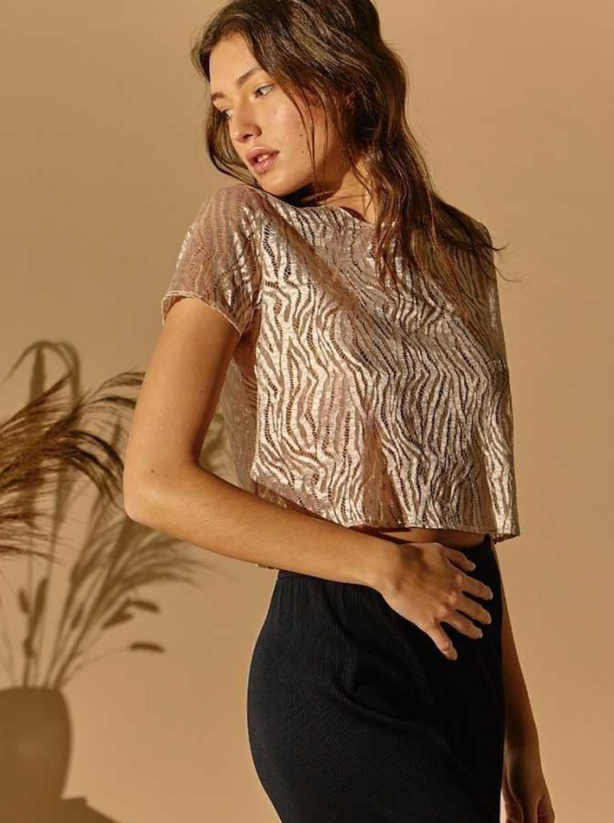 Tee-shirt Pearly Zebra