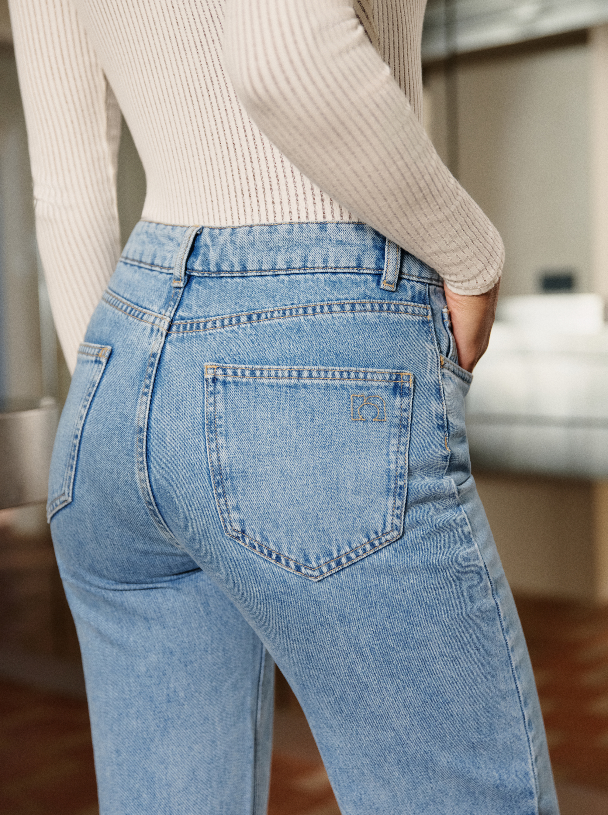 Jean Wide Leg Light Blue | Prêt-à-porter | NOO