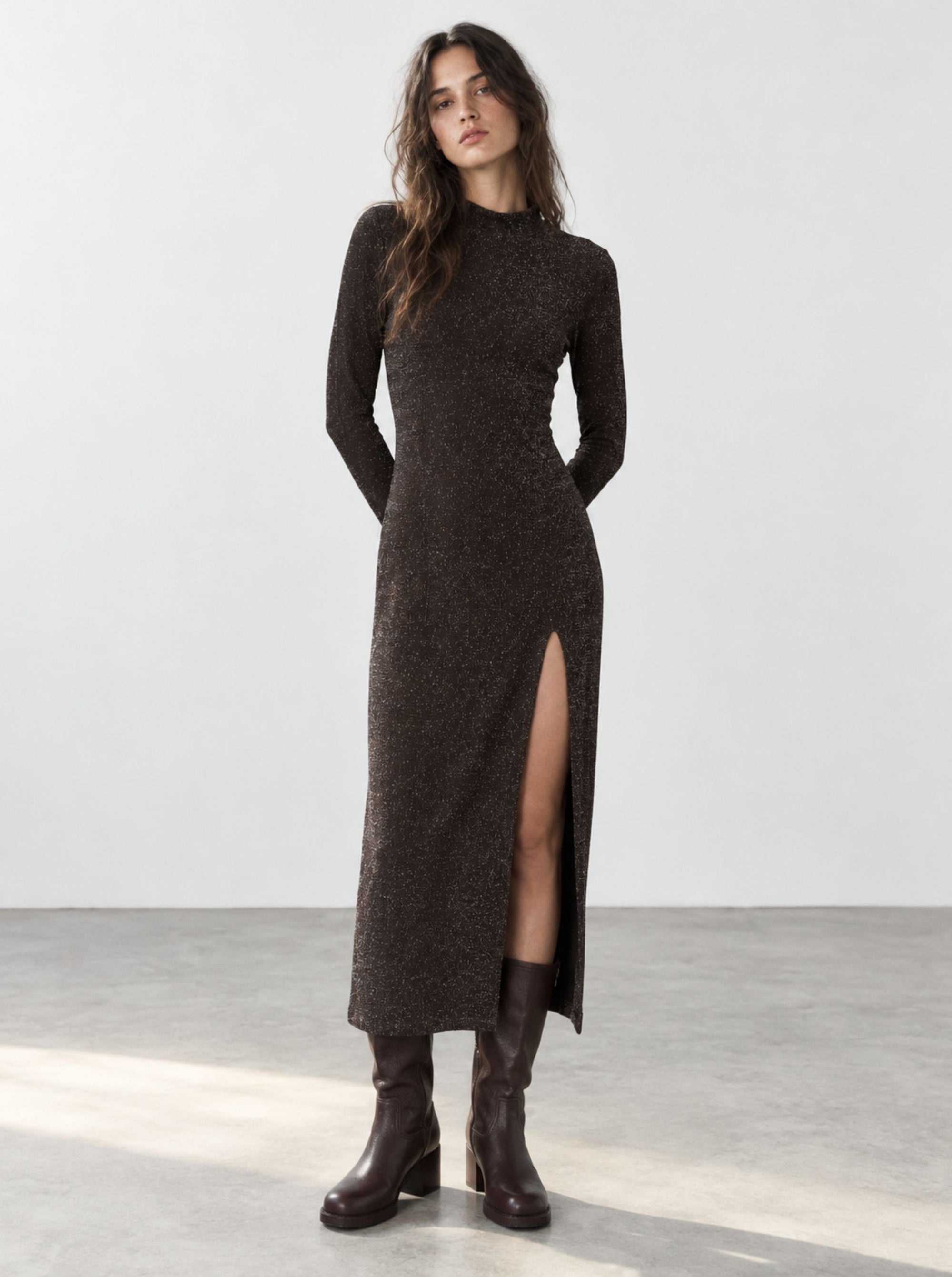Robe Brown Sparkle