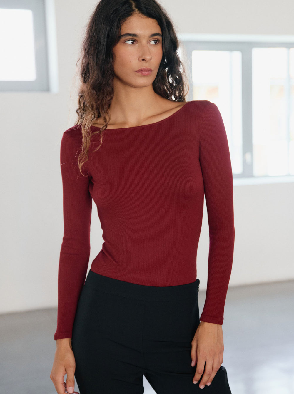 Body Crazy Back Burgundy
