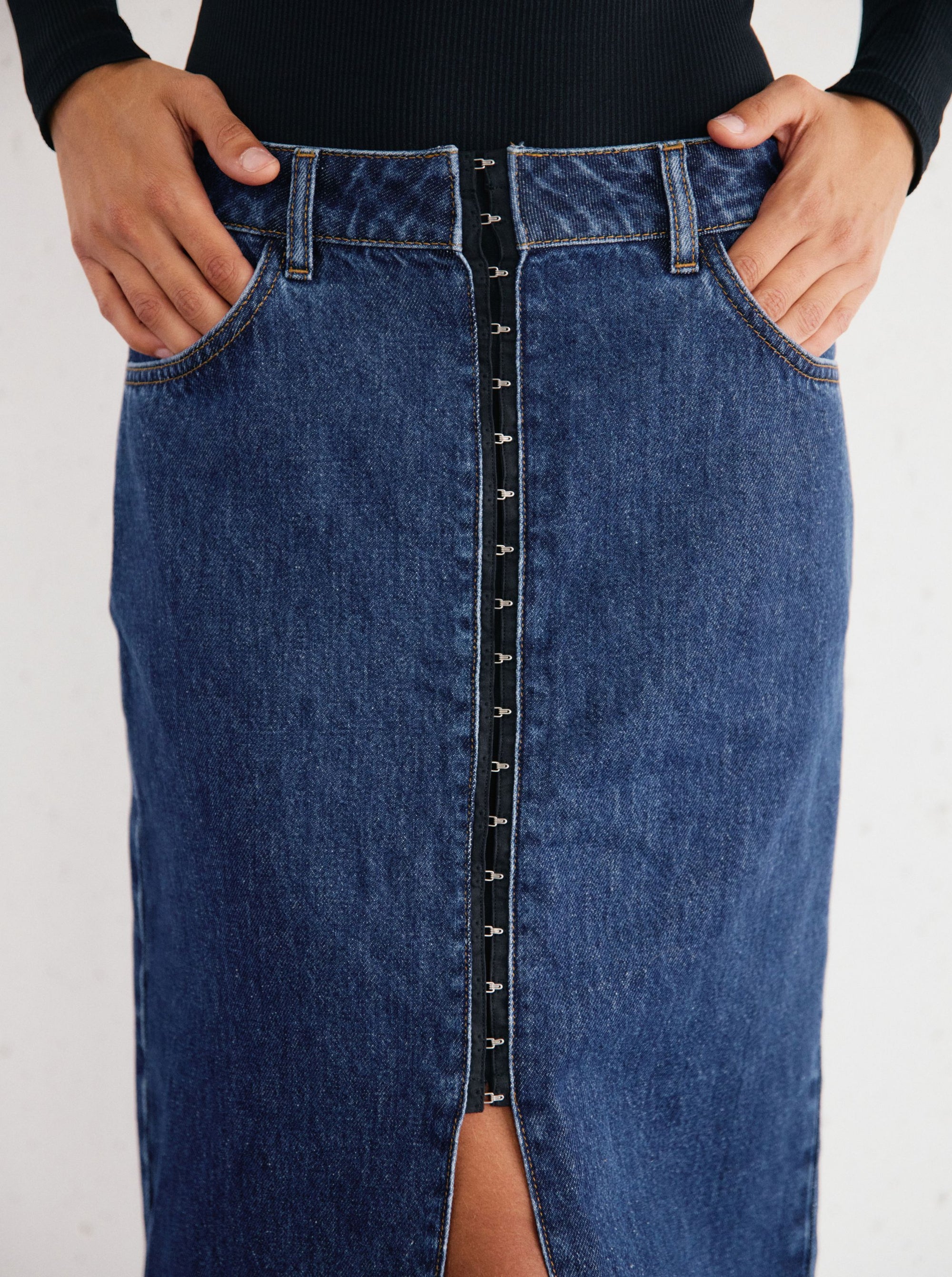 Timeless Denim Skirt