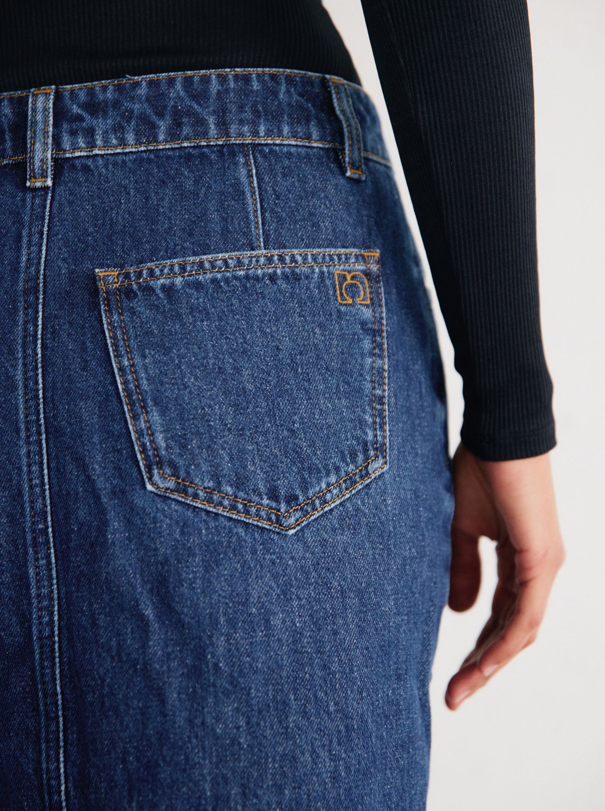 Timeless Denim Skirt