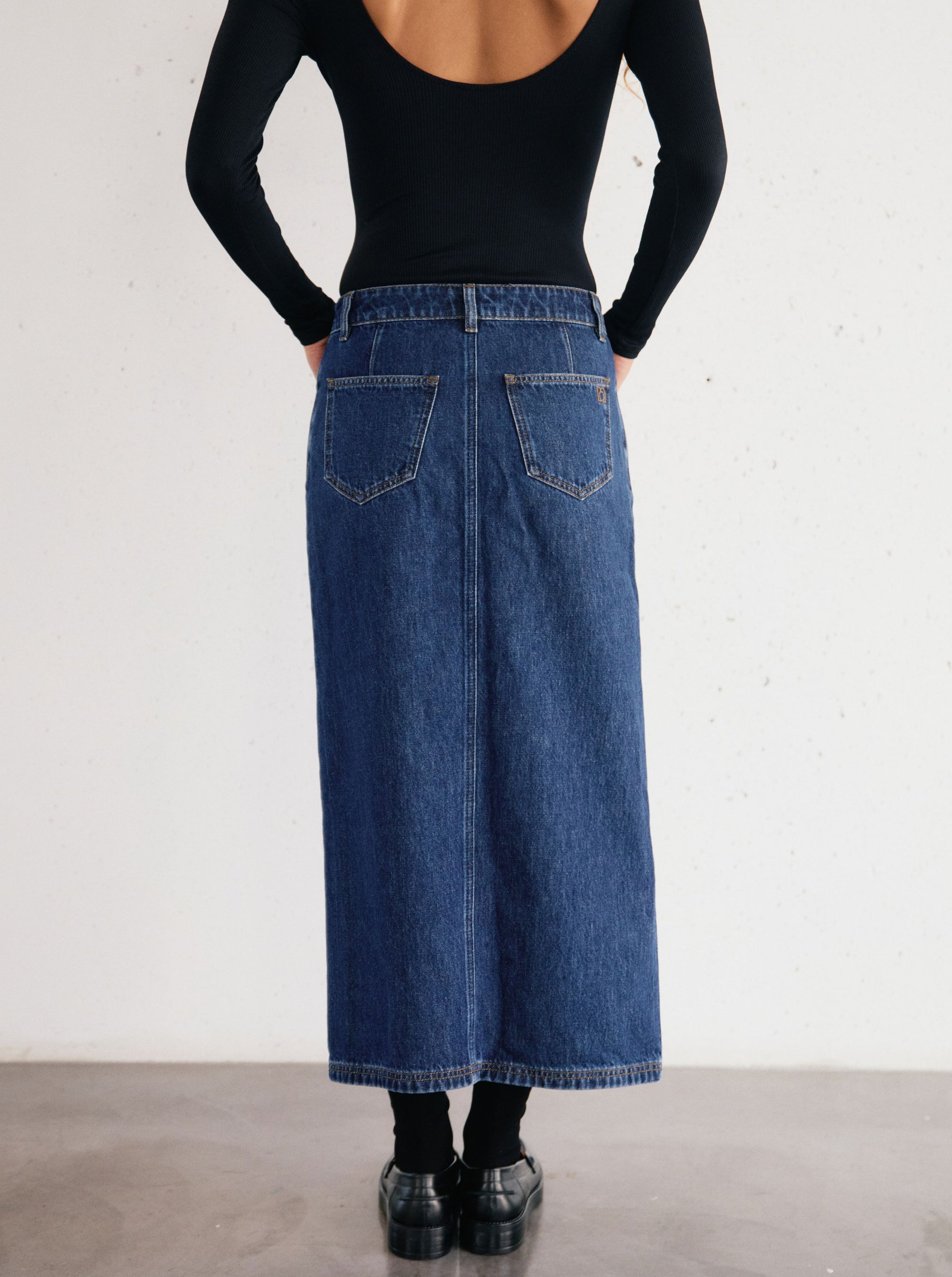 Timeless Denim Skirt