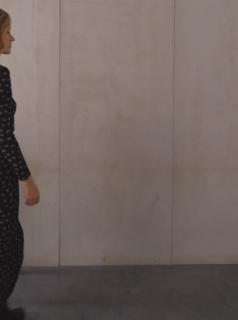 vidéo robe high lila flowers 