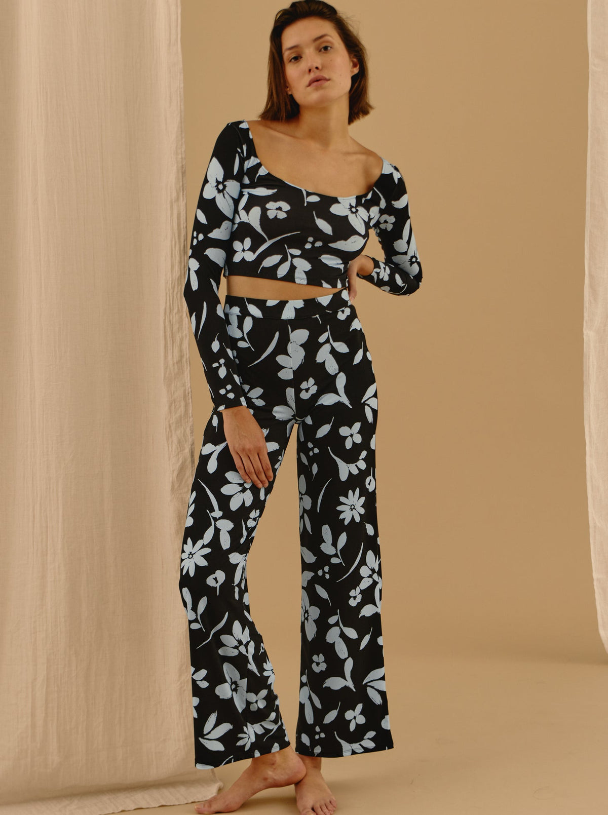 Pantalon Pool Flowers